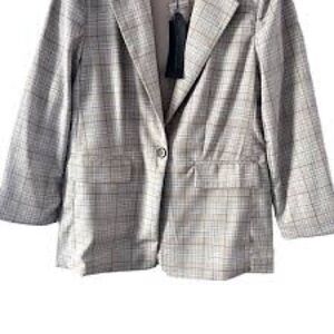 Plaid Women's Blazer